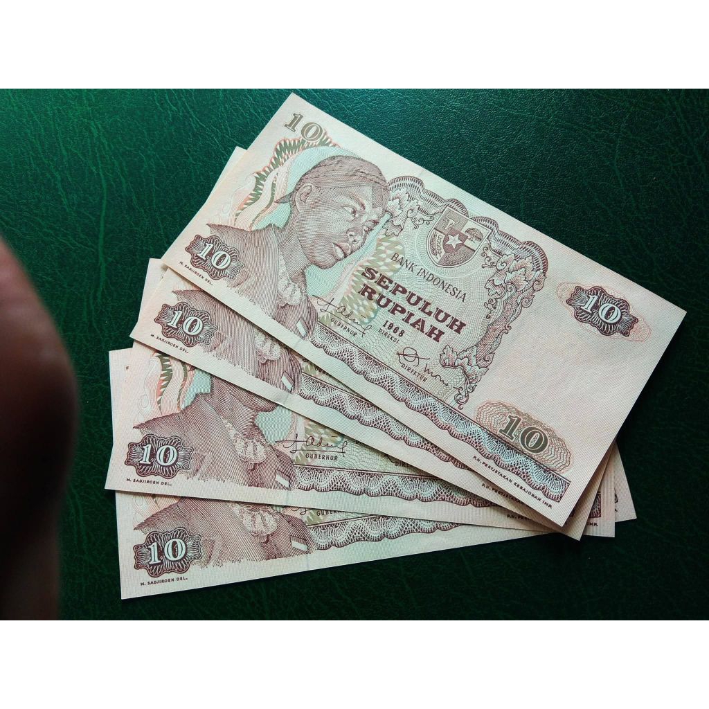 10 Roepiah Jendral Soedirman 1968 Gress
