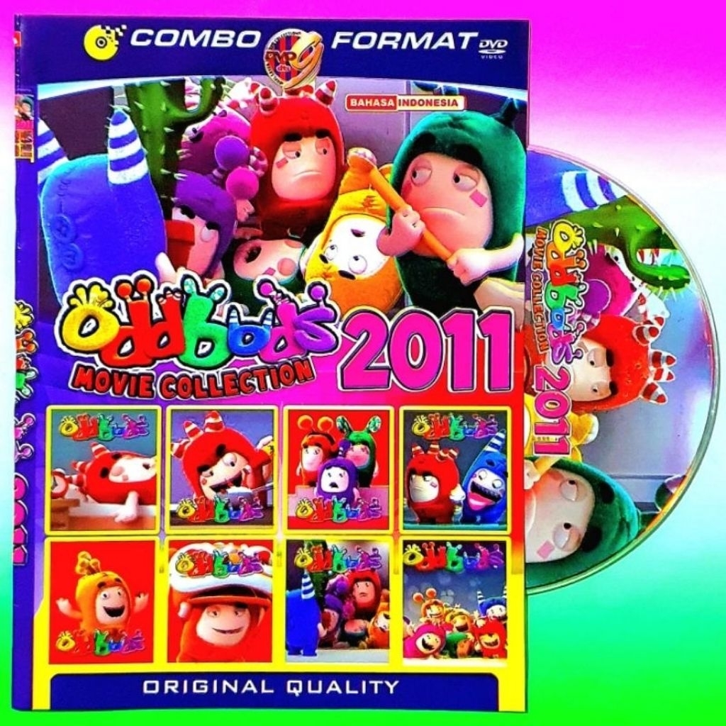 KASET DVD FILMM ANAK ANAK KARTUNN ANIMASI TERBARU ODDBODS DUBBING BAHASA INDONESIA