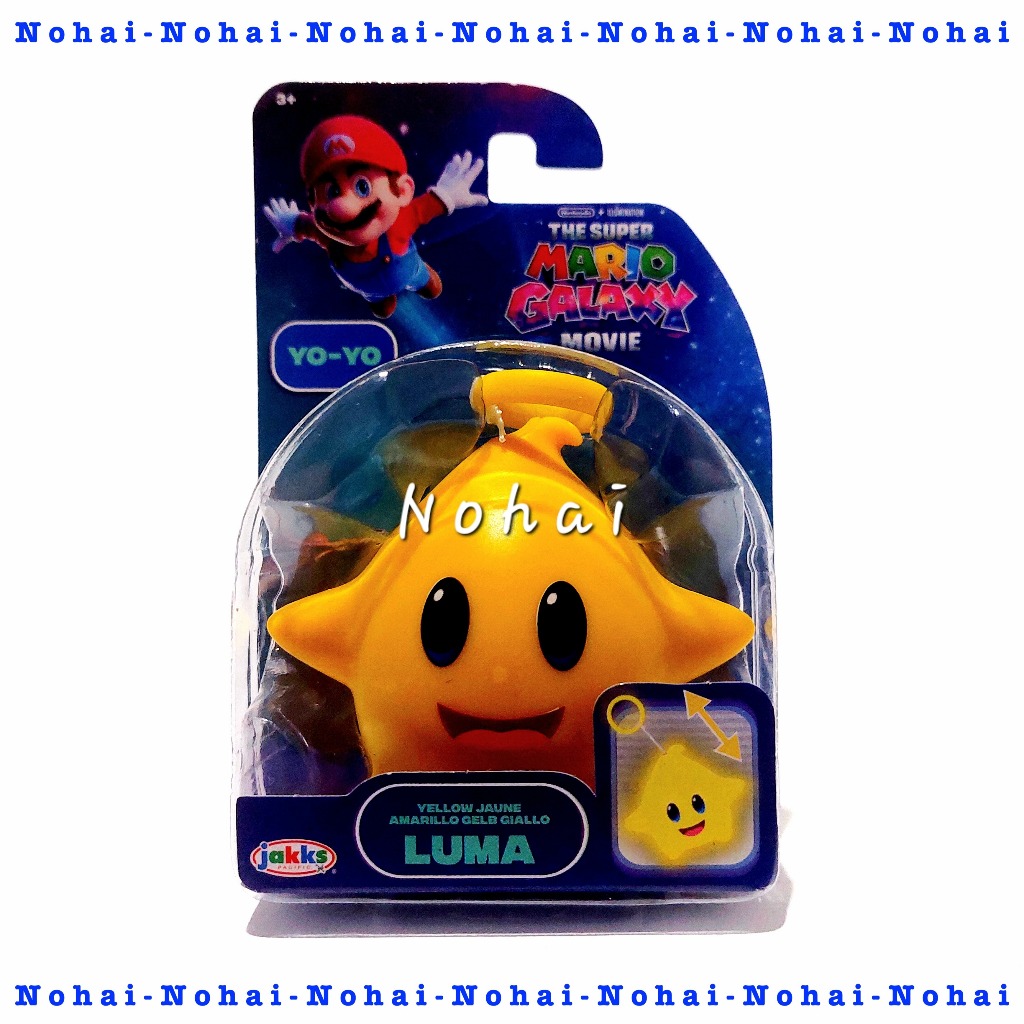 The Super Mario Galaxy Movie YO-YO Yoyo Luma Yellow
