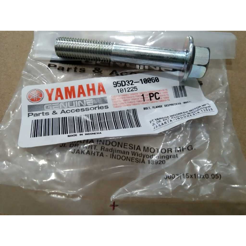 95D32-10060_Baut Ukuran 14 Knalpot Tengah Yamaha NMax, Aerox 155, Lexi 125
