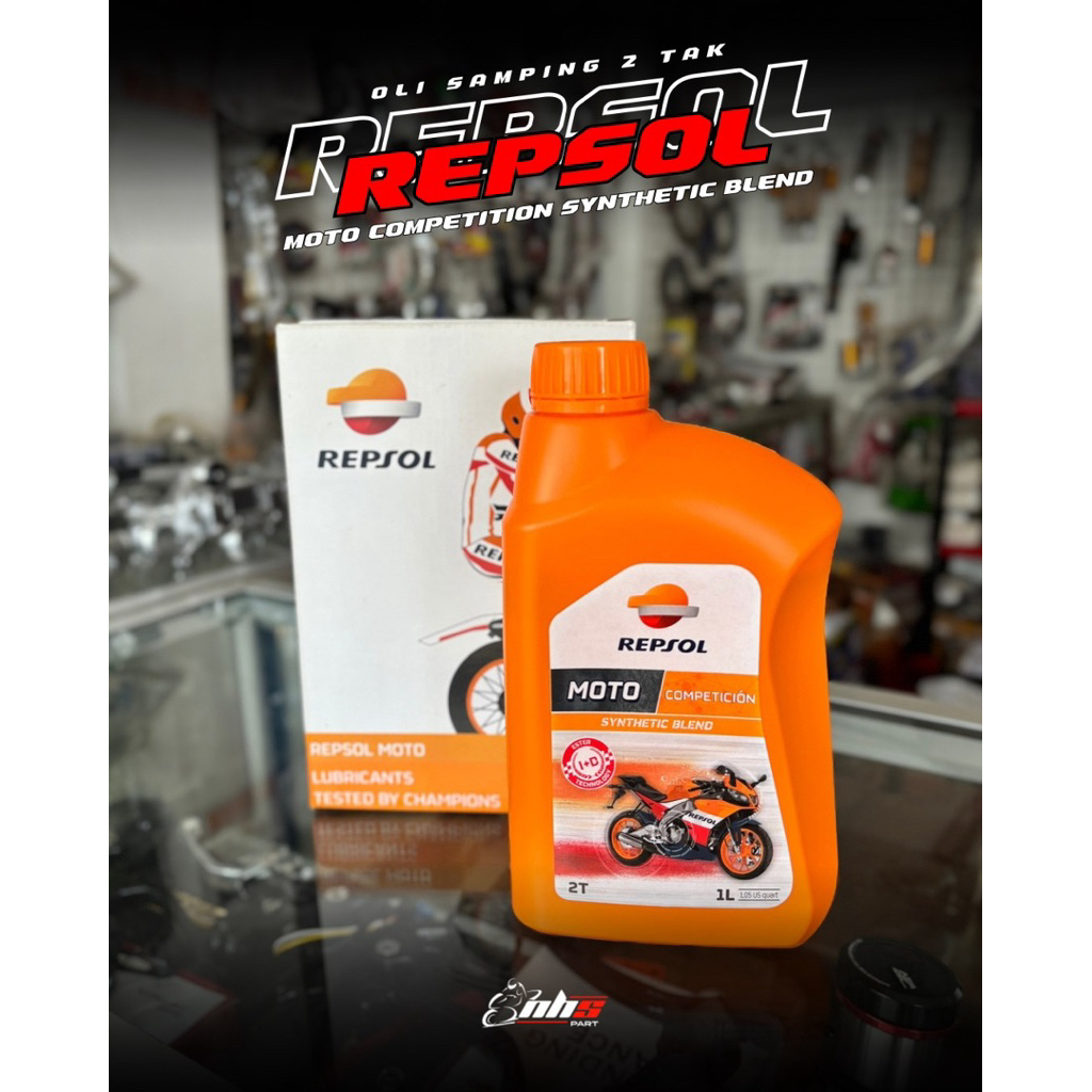 Oli Samping 2T Repsol Competition 1L Original