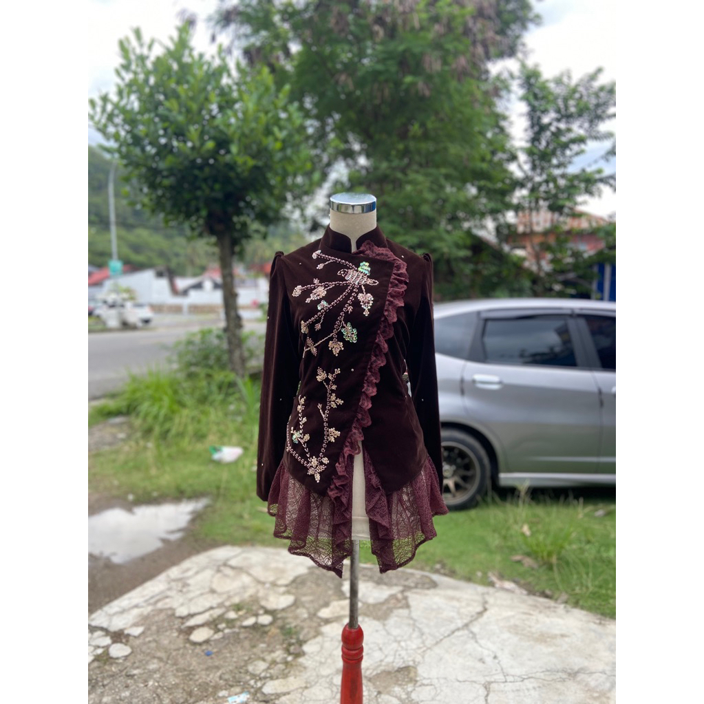 KEBAYA JANGGAN MIRNA BLUDRU PREMIUM