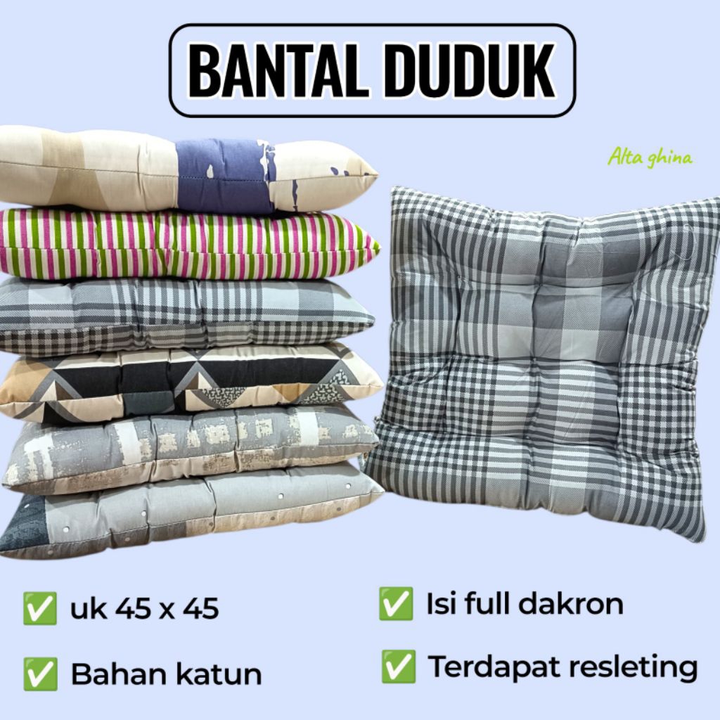 [BISA COD]PROMO BANTAL/BANTAL DUDUK/BANTAL DUDUK MOBIL/BANTAL MOBIL/BANTAL LESEHAN/BANTAL DUDUK KATU