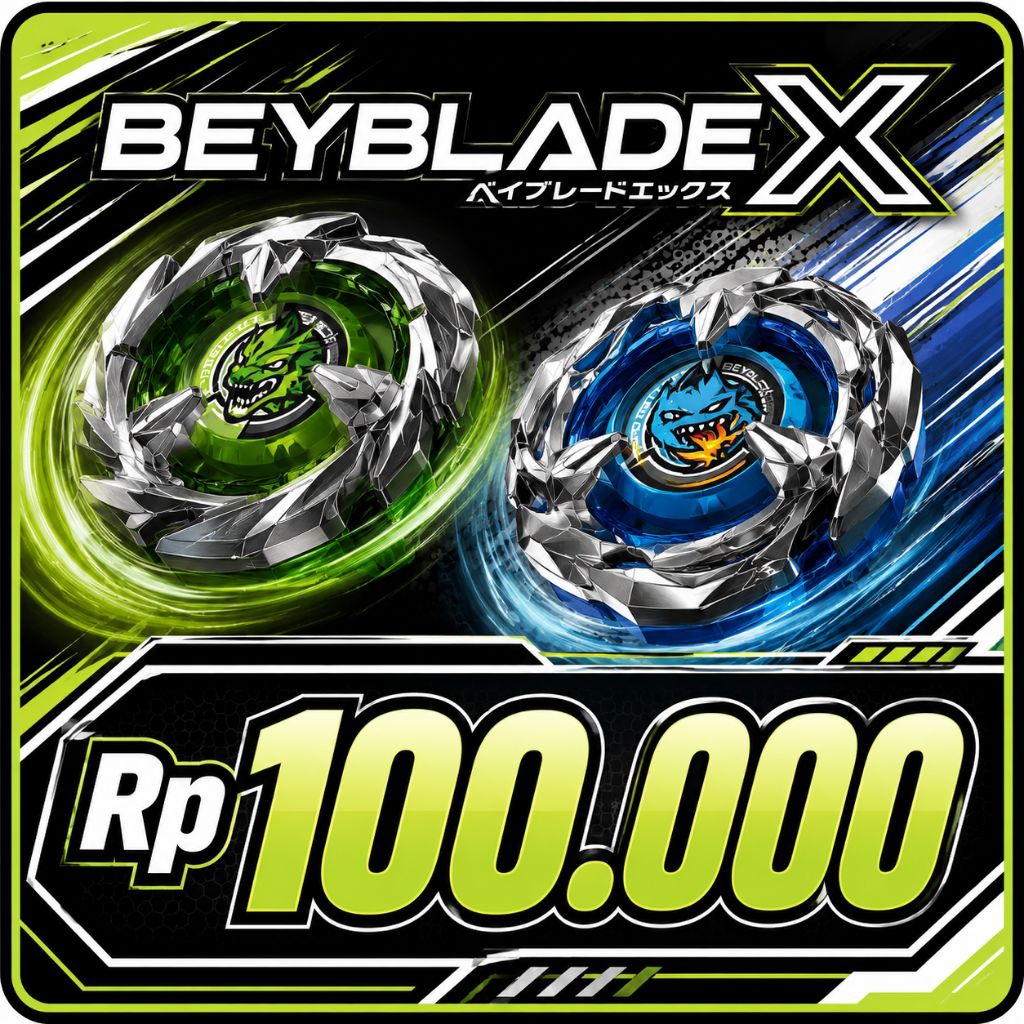 Stiker BeyBlade 50 ribu