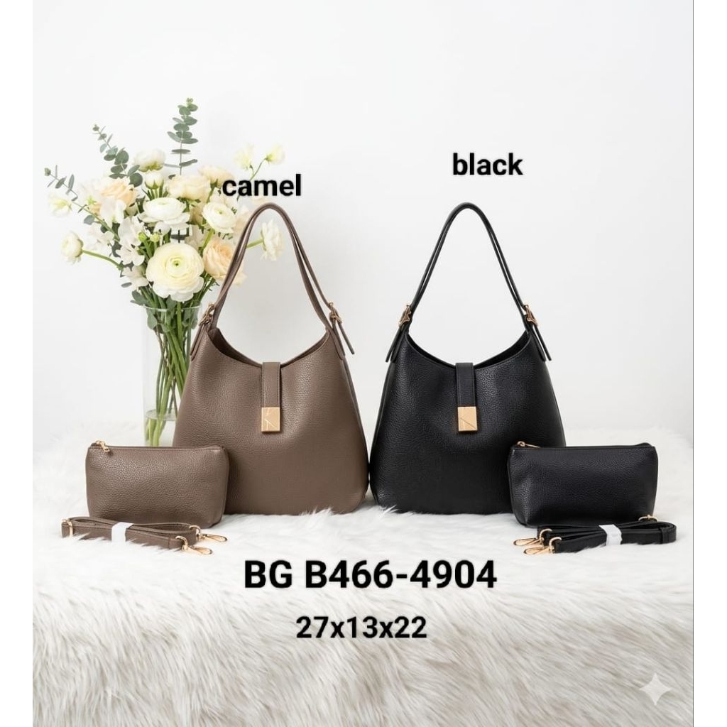 B Girl A4904 Tas Fashion Wanita/Top Handle/Tas Selempang Untuk Wanita (New Collection + pouch tas)