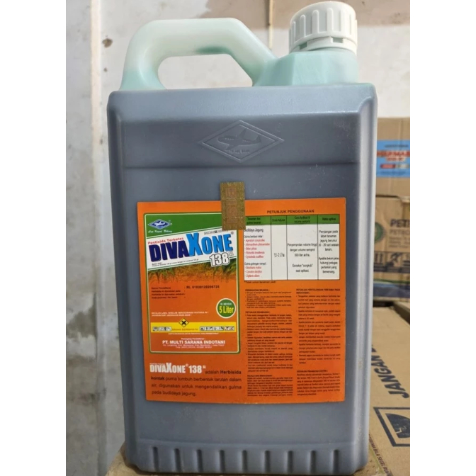 Divaxone 138 SL 5 Liter Herbisida Kontak Racun bakar
