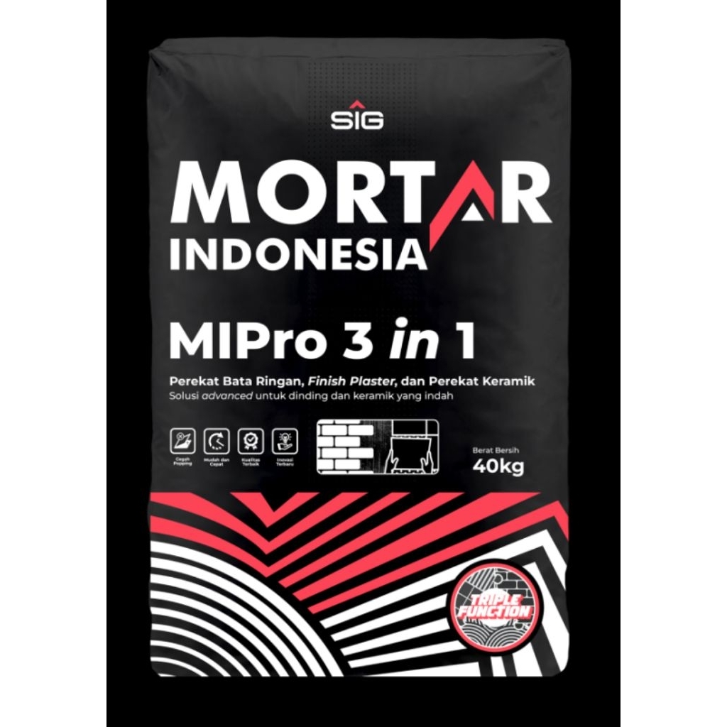 Mortar Indonesia Mipro 3in1