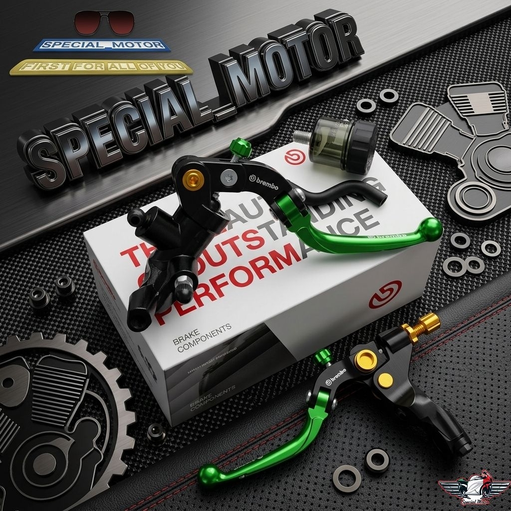 (GROSIR) MASTER REM 1 TABUNG KIRI KANAN RCS RADIAL RCB HIJAU UNIVERSAL VARIO 150 VARIO 125 VARIO