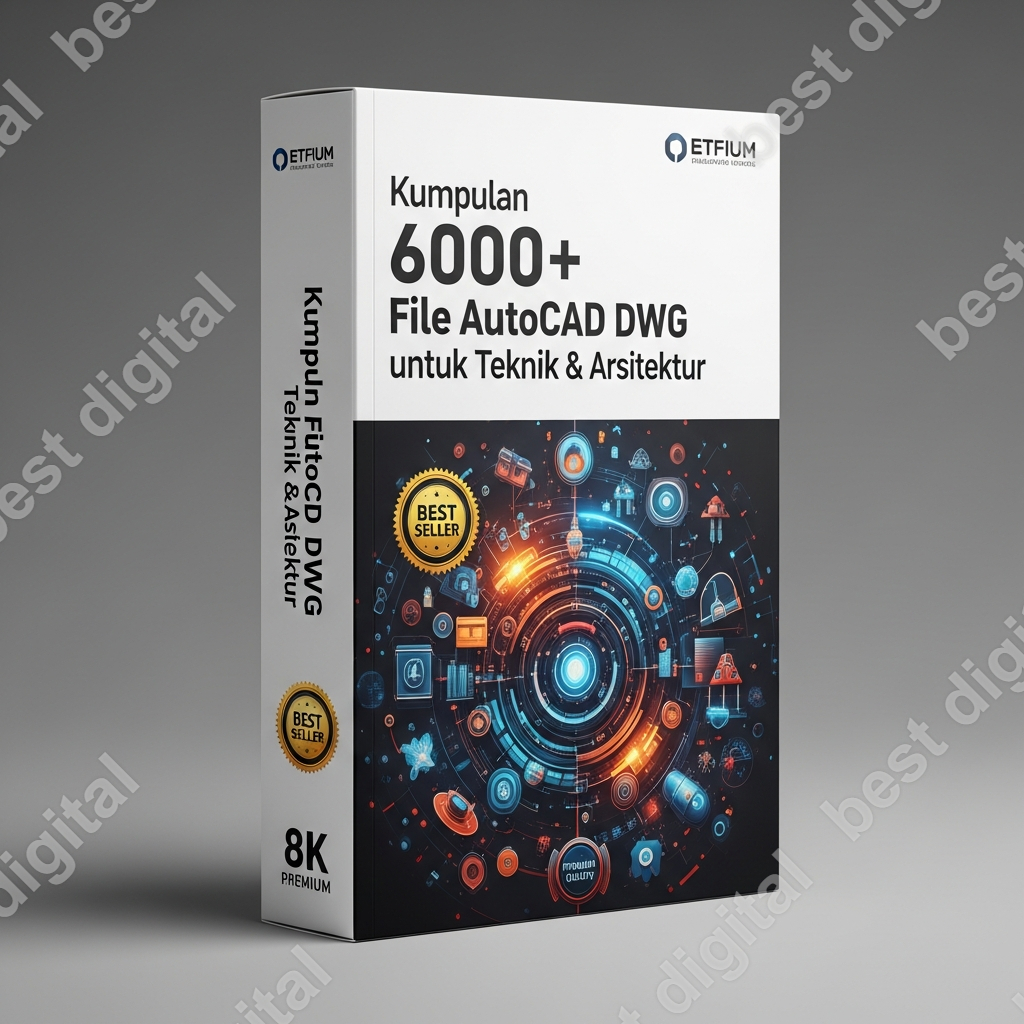 Kumpulan 6000+ File AutoCAD DWG untuk Teknik & Arsitektur