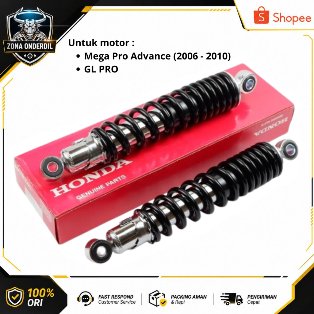Shock Belakang Mega Pro - 52400-KEH-900 Original