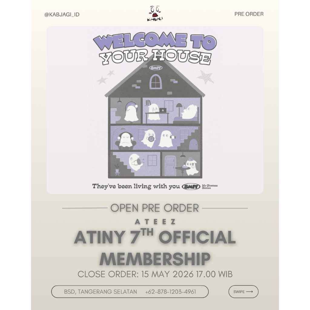[PO] ATEEZ ATINY 7TH OFFICIAL MEMBERSHIP