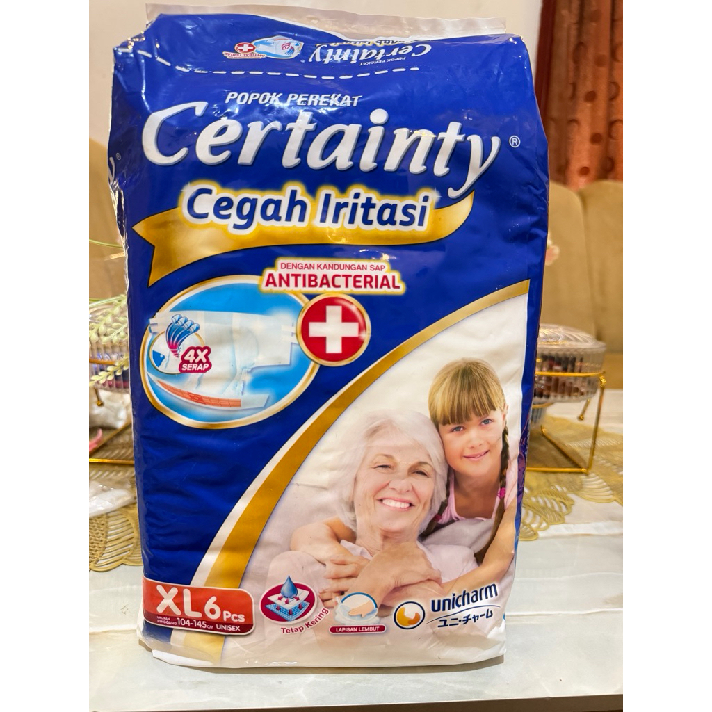 CERTAINTY POPOK DEWASA PEREKAT XL 6