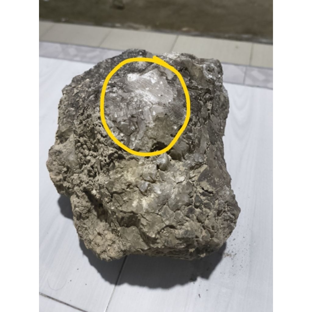 Batu lintang alami /mineral kalsit Alami