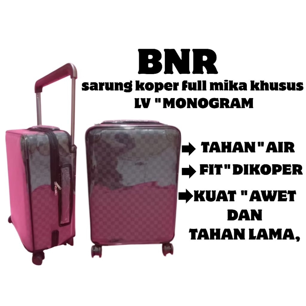sarung koper full mika khusus"TYPE"(LV)