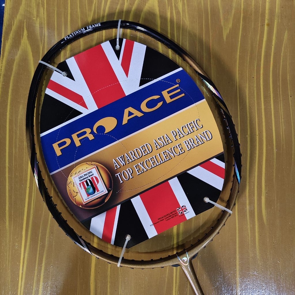Promo Raket Badminton PRO ACE SABRE 28 ORIGINAL 3UG5 30LBS