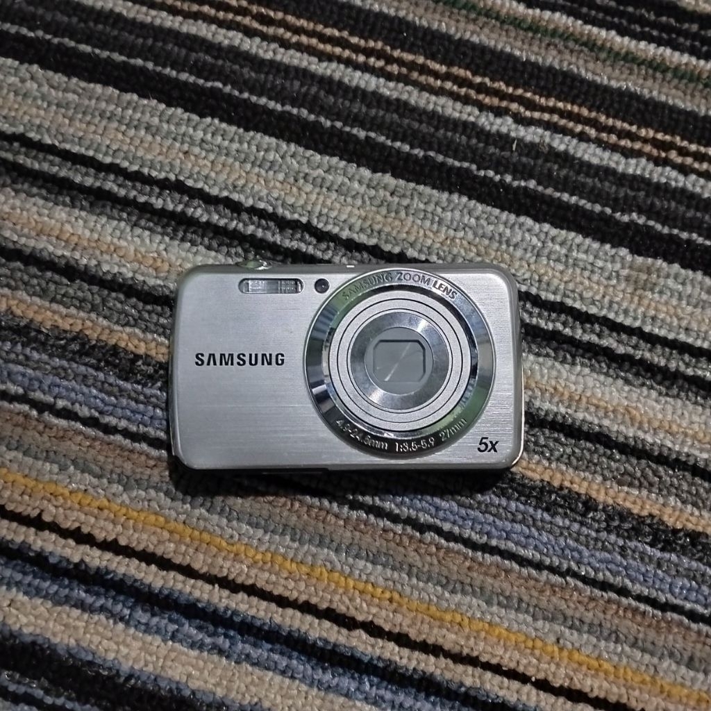 Kamera digital digicam Samsung PL20 silver camdig