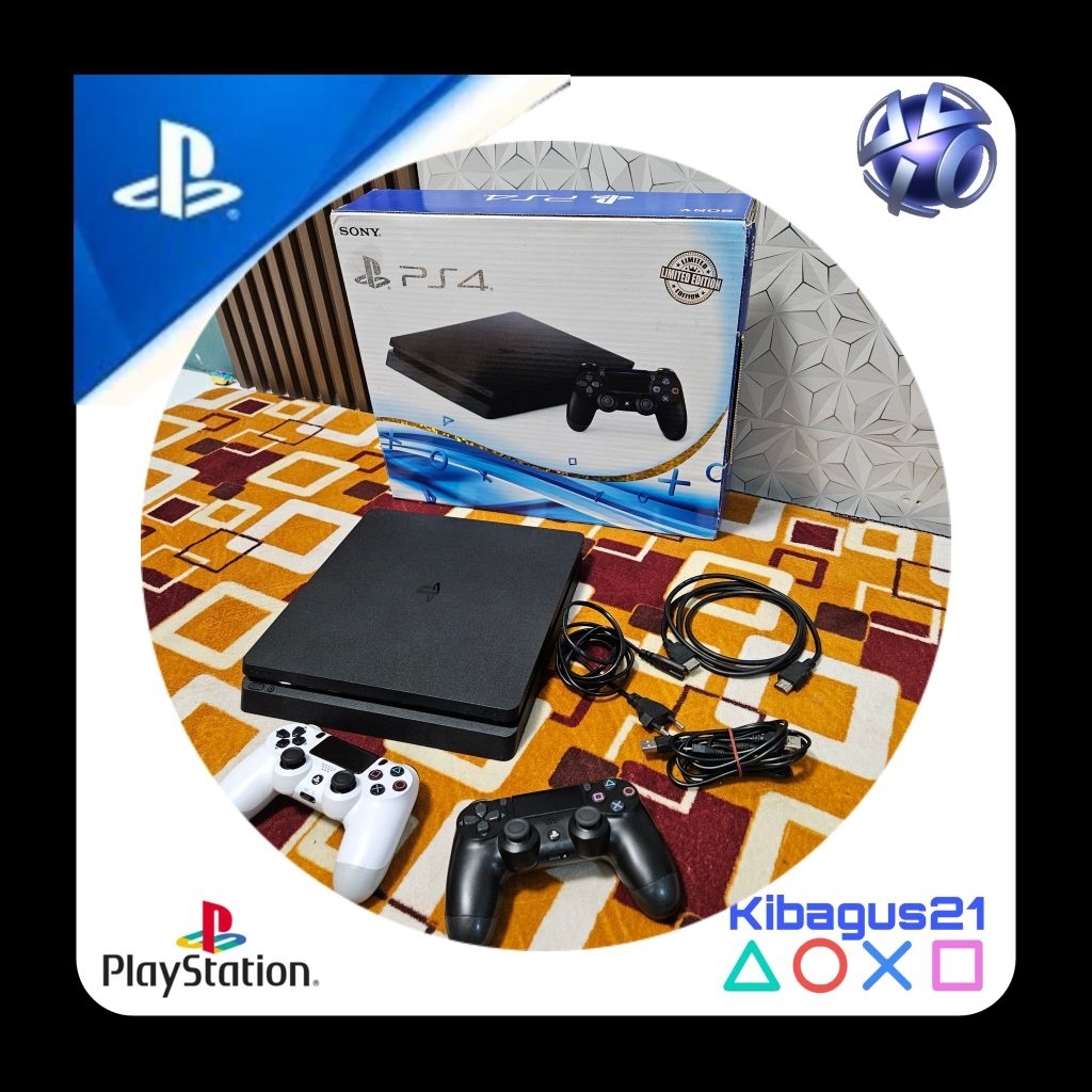 Sony PS4 Slim OFW PS 4 Slim Fullset ORI Sony Playstation