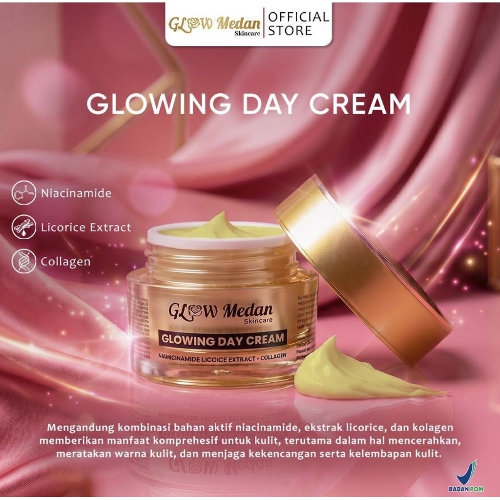 RIA | [BPOM] ECERAN SKINCARE GLOWING GLOW MEDAN ORIGINAL