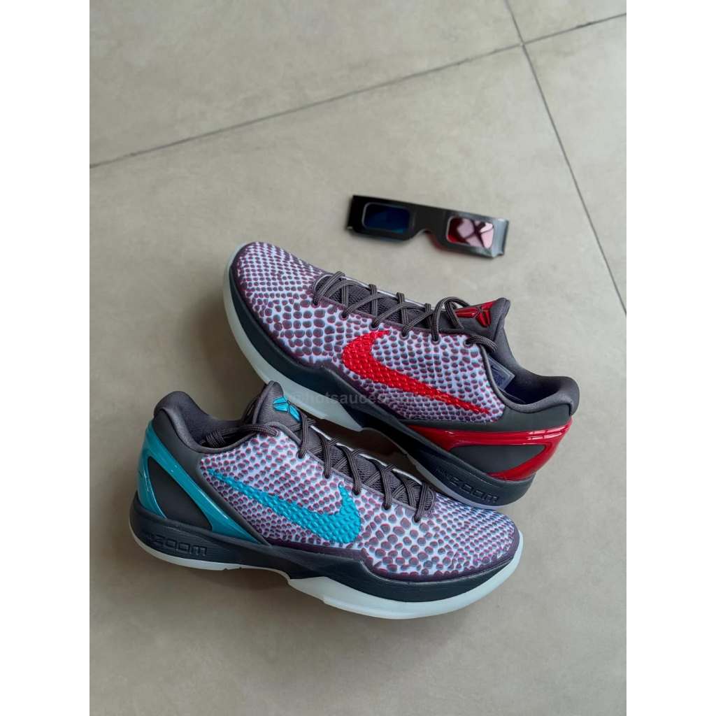 [Ready Stock] Nike Kobe 6 Protro Hollywood 3D All Star - 100% Original Guaranteed