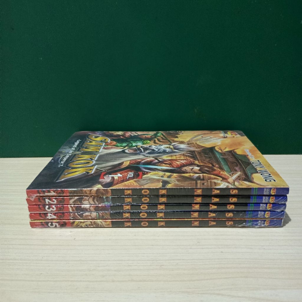 Komik Sam Kok Legend of an Emperor 7 (Segel) Set 1-5 by Tony Wong