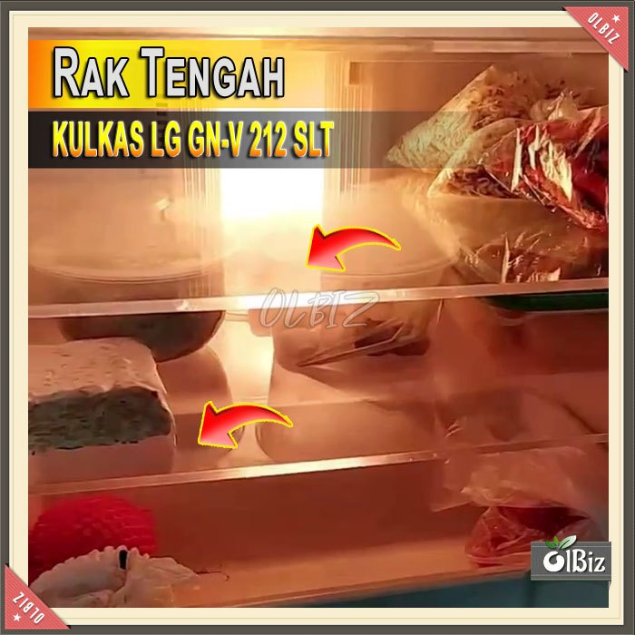 Rak Kulkas Akrilik - Rak Tengah LG GN-V 212 SLT 2 Pintu - Rak Kulkas LG 2 Pintu