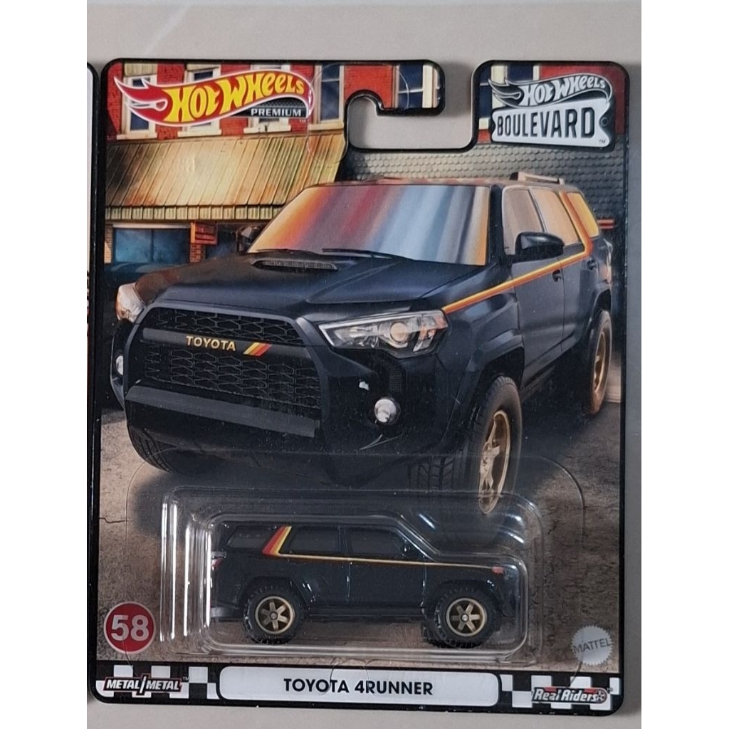 Hotwheels Toyota 4Runner Boulevard Hitam