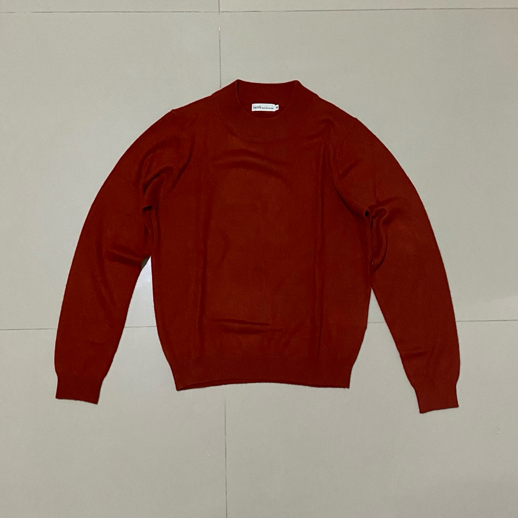 [PRELOVED] Earth Music & Ecology Orange Sweater