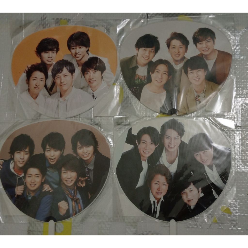 J-pop ARASHI mini uchiwa kipas