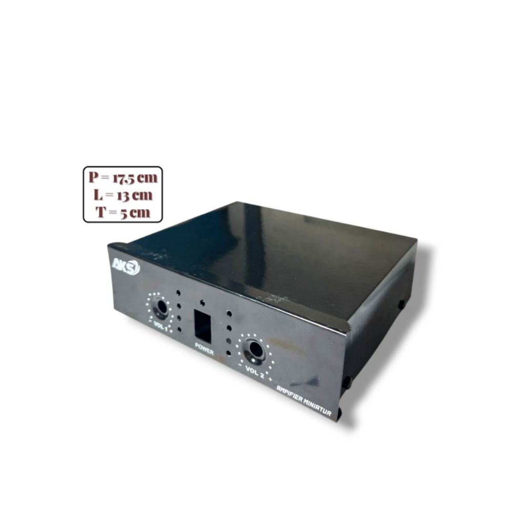 BOX MINIATUR SPEAKER 2 CHANNEL