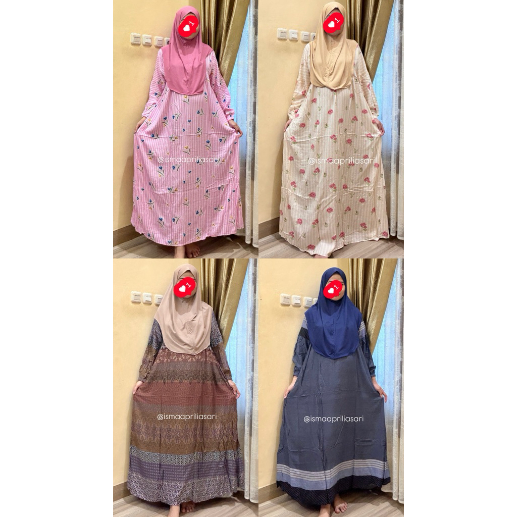 Daster set Hijab