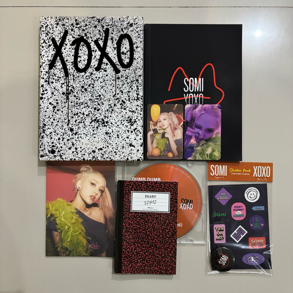Fullset Unsealed Album Jeon Somi XOXO O ver.