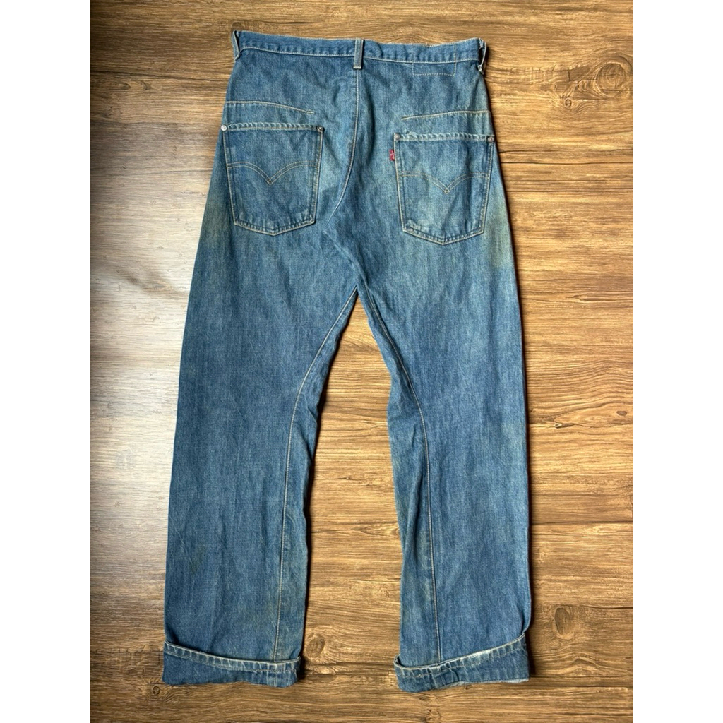 levis engineered button fly jeans