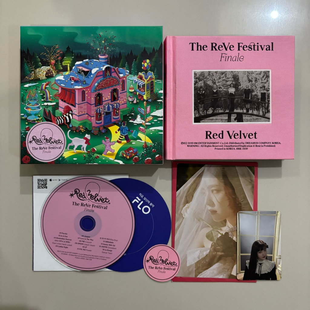 Fullset Unsealed Album Red Velvet The Reve Festival Finale Finale ver.