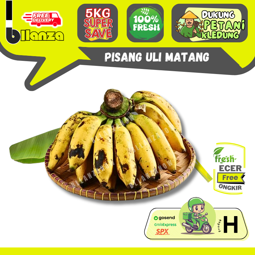 Bllanzanow | Pisang Raja Uli 1 Sisir — Sayur Gunung GROSIR