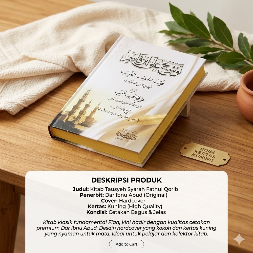Tausyeh Syarah Fathul Qorib Hardcover