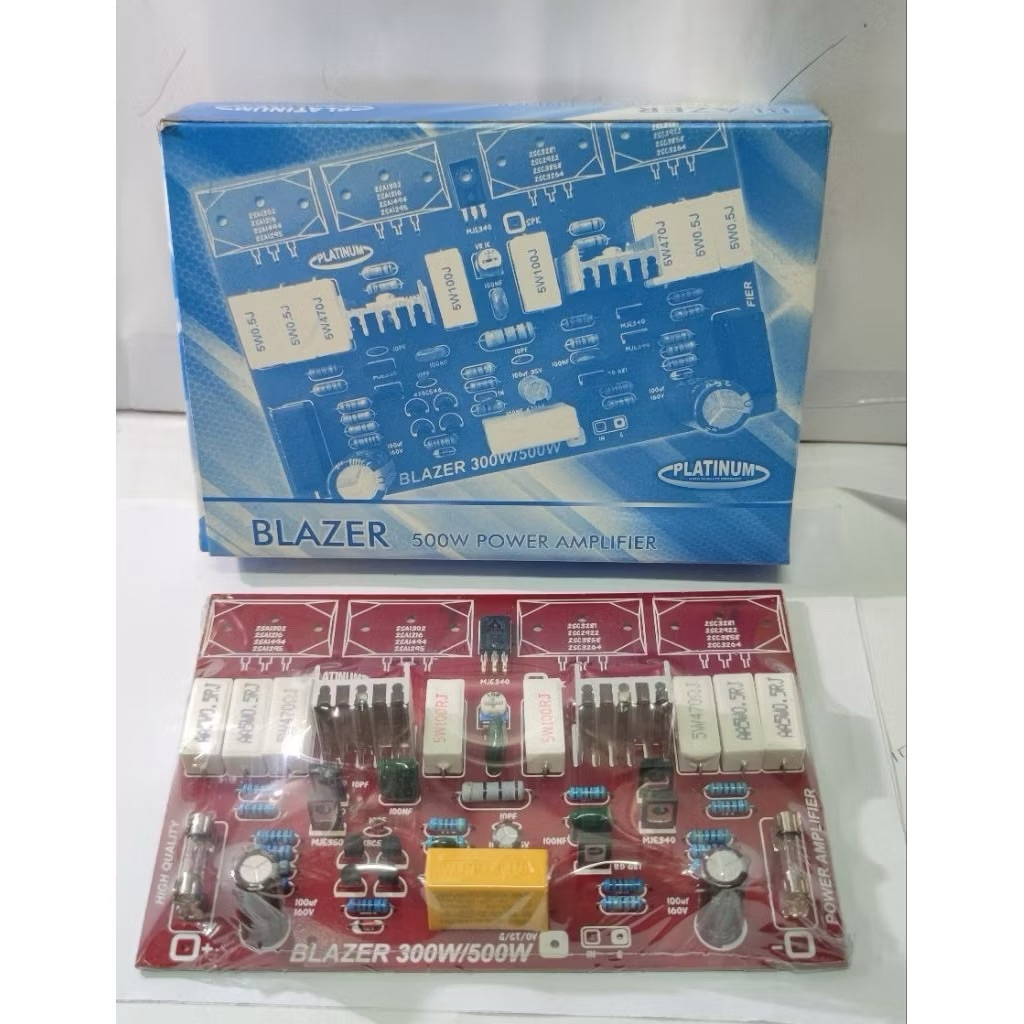 Platinum Kit Driver Power Amplifier BLAZER 500WATT Monow