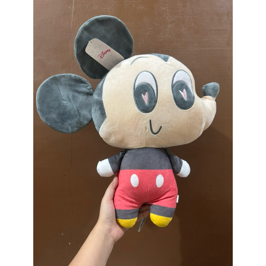 Boneka Karakter Mickey Mouse Disney Original size 42cm / Boneka Mickey Mouse / Boneka Mickey Mouse P