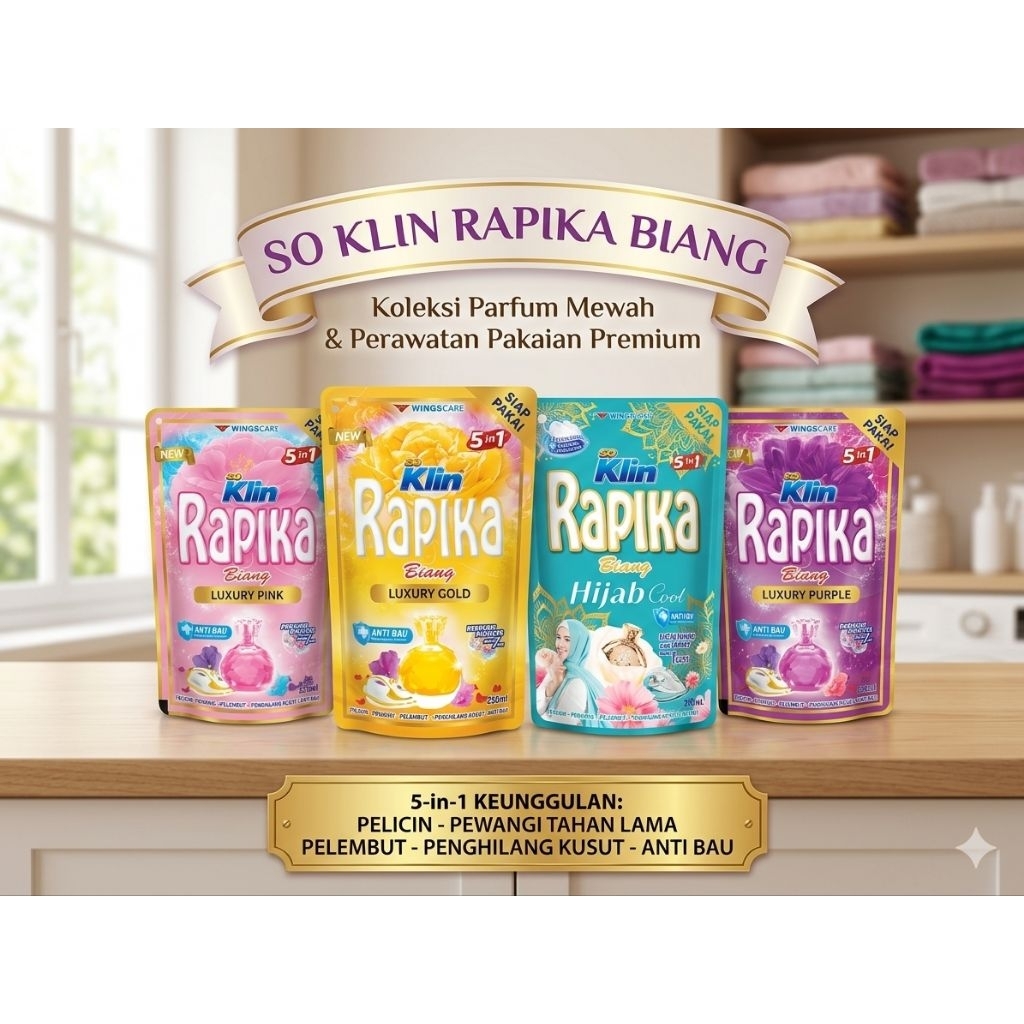 RAPIKA BIANG PELICIN SETRIKA 250ML ALL VARIAN