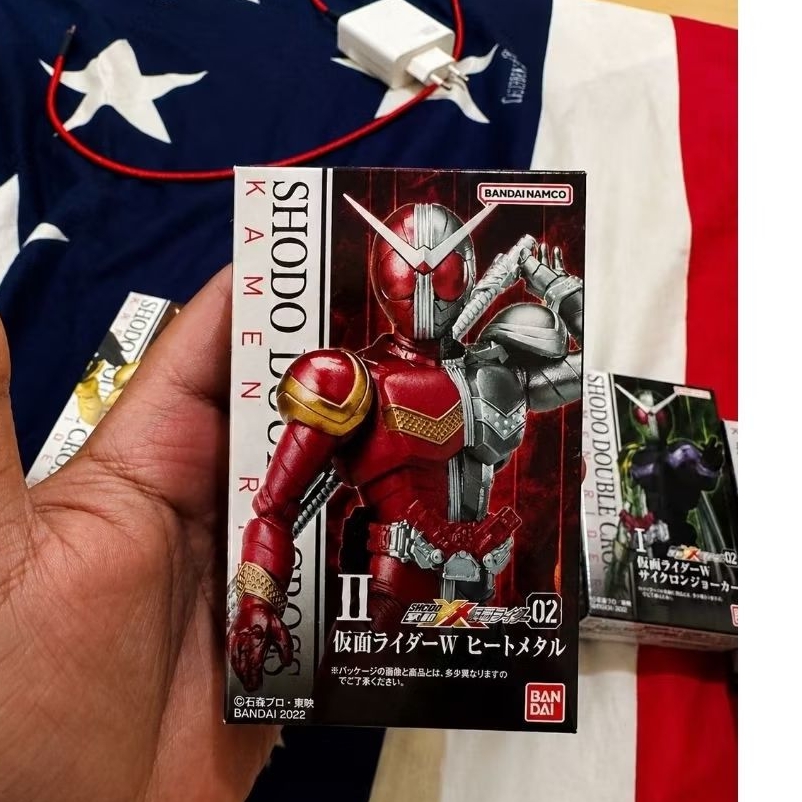 Shodo XX Kamaen Rider 2 : Kamen Rider W Heat Metal