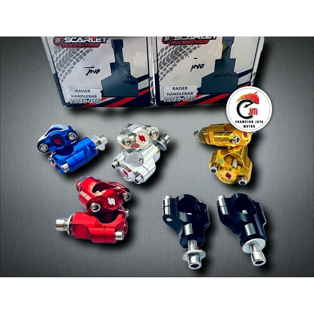 RAISER STANG FATBAR SCARLET RACING BAUT 1 KLX 150 DTRACKER 150 CRF 150 WR155 TRAIL RAISER STANG KLX 
