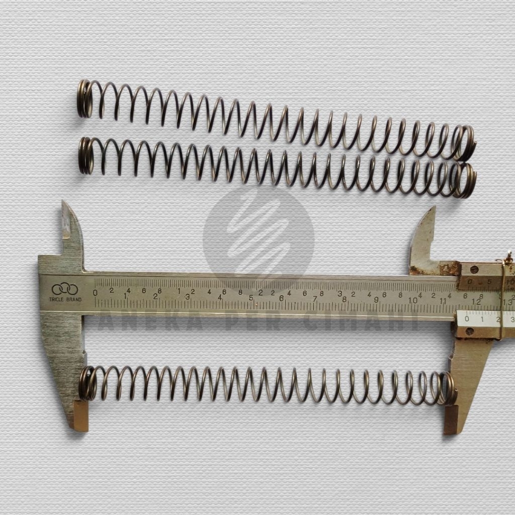 Per Spring Tekan 1mm Baja Panjang 113mm