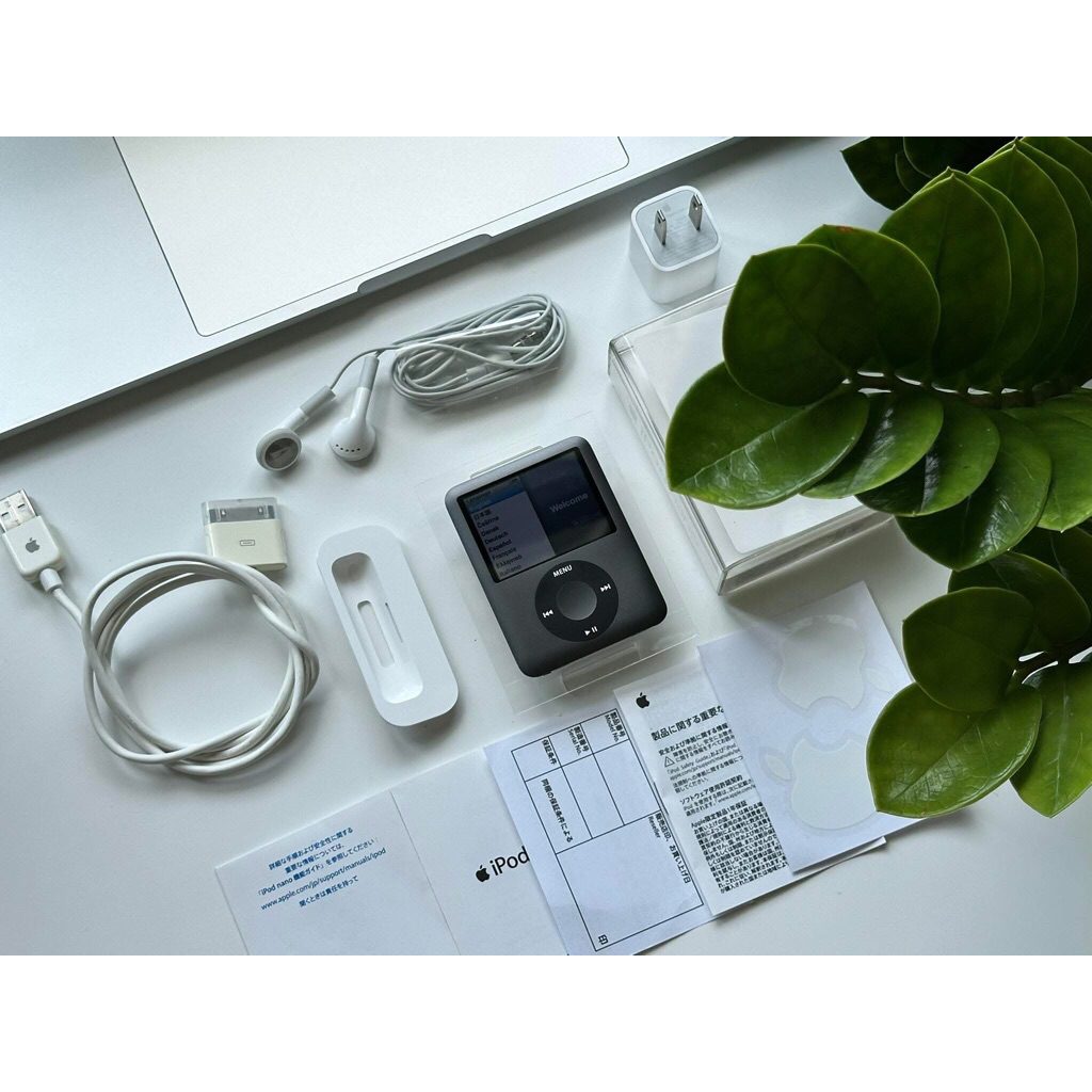 IPOD NANO 3 8GB BLACK FULLBOX