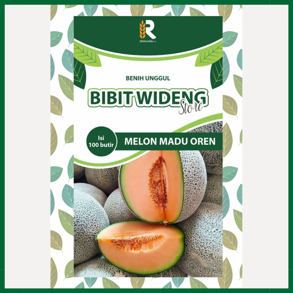 ( 100 BENIH ) MELON MADU | MELON ORANYE | MELON MADU DAGING OREN