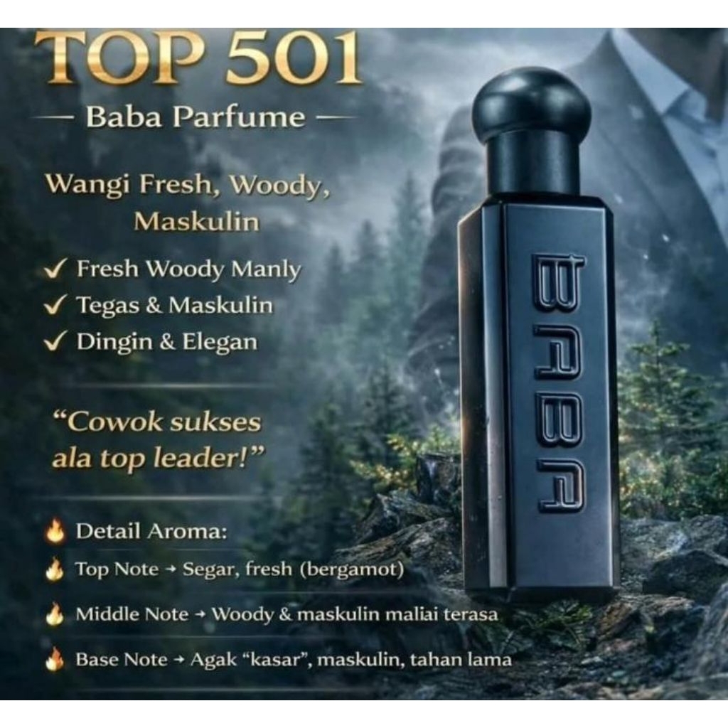 BACARAT parfum baba original 30ml sudah HALAL Dan sudah BPOM
