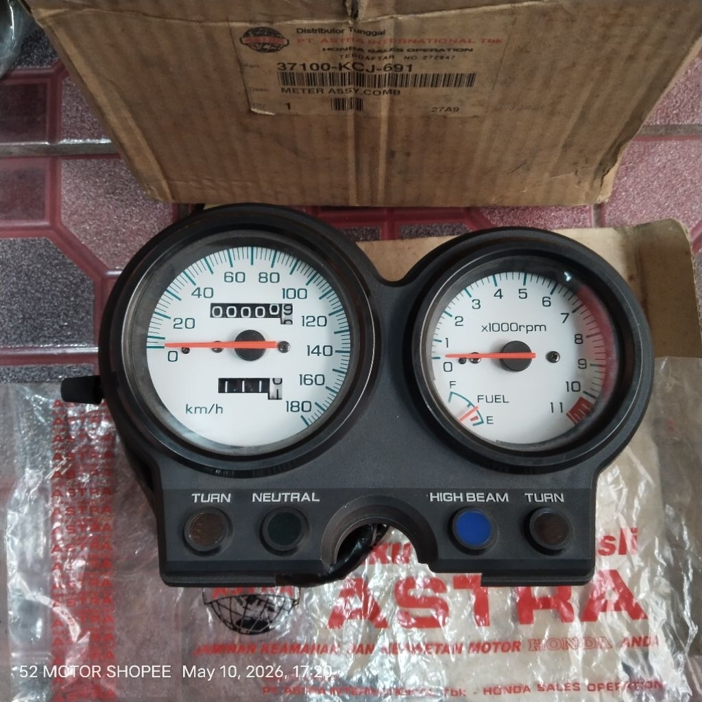 37100-KCJ-691 meter assy comb Spidometer tiger 2000 Tilas original Astra international