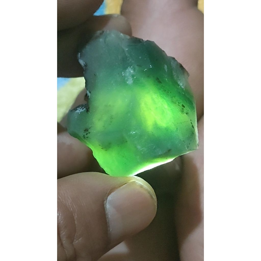 Hijau garut kristal natural galian garut