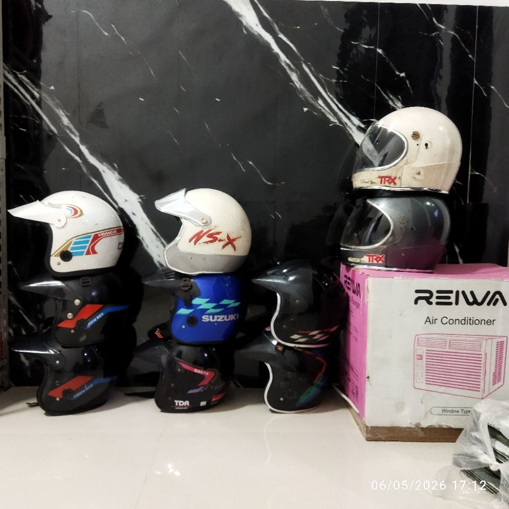 HELM SUZUKI VIGANO vintage jadul classic