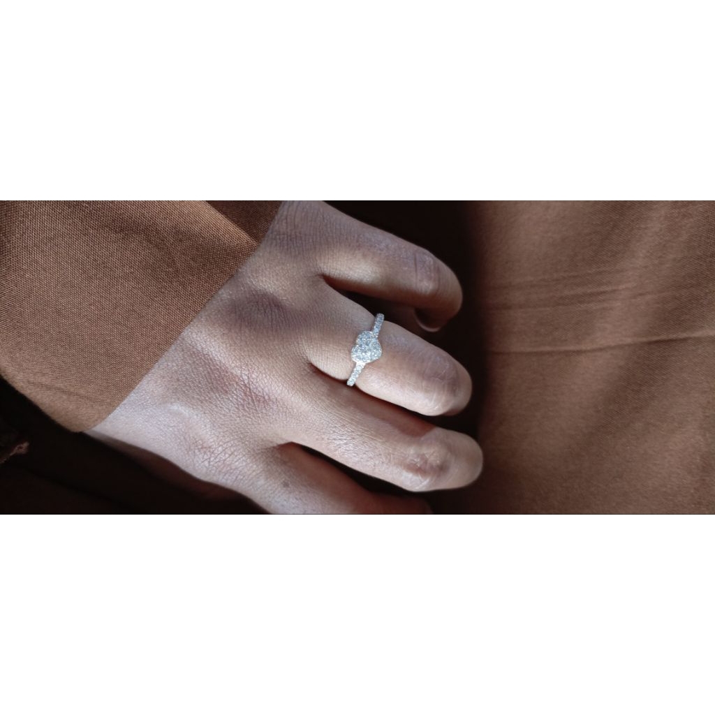 cincin perak/silver asli S925
