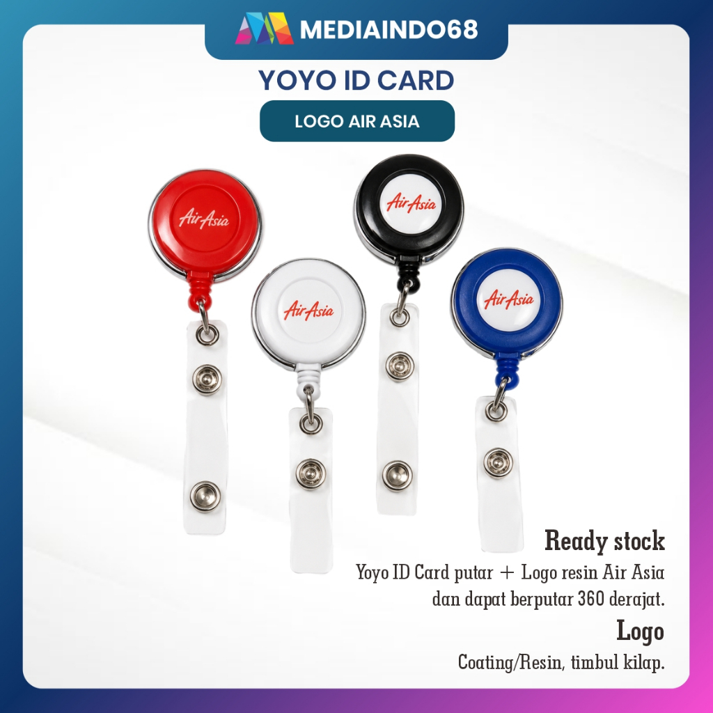 YOYO ID CARD PUTAR+LOGO AIRASIA