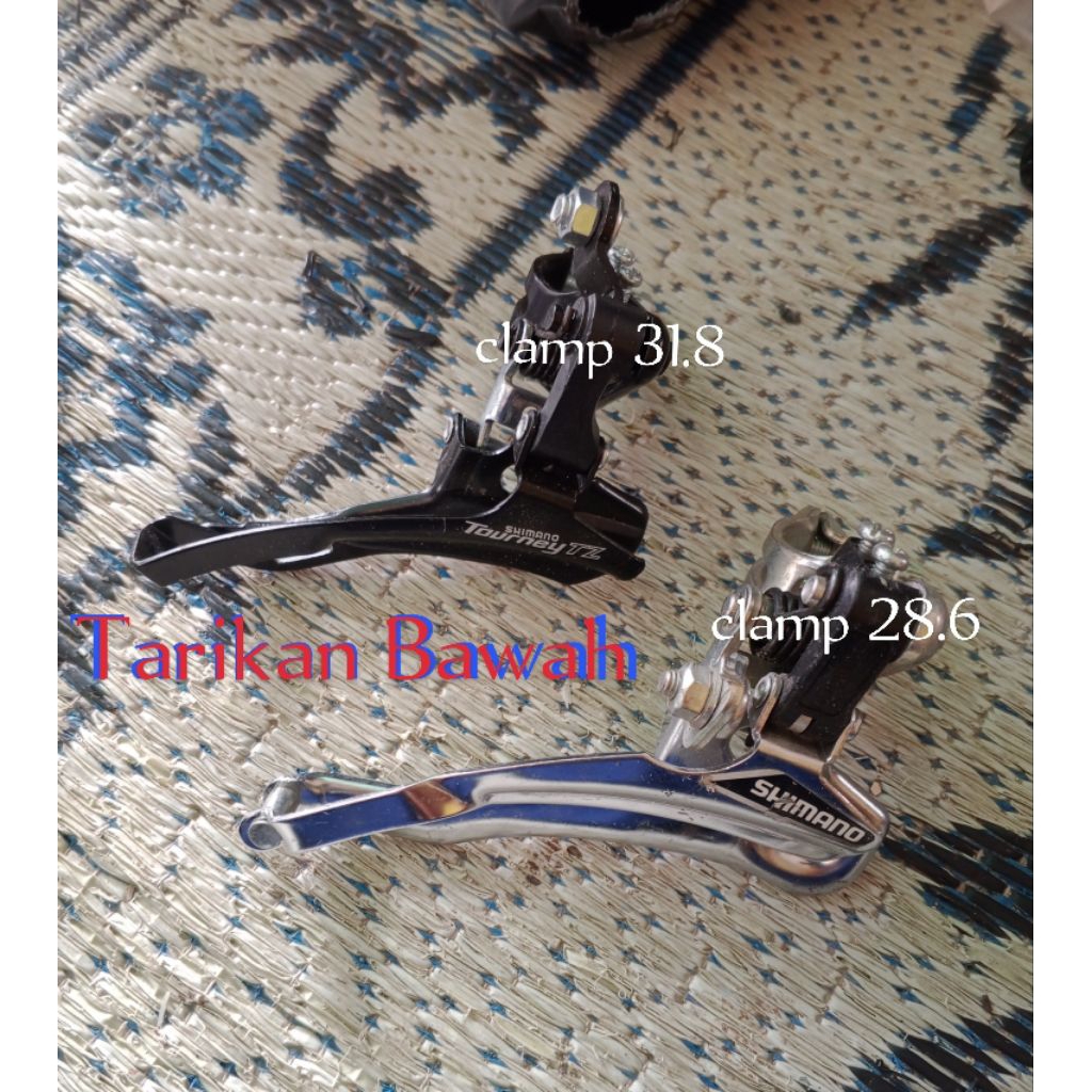 Front Derailleur FD Sepeda Tarikan Atas / Bawah